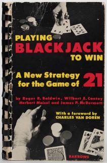 Appraisal: Baldwin Roger R Playing Blackjack to Win New York M