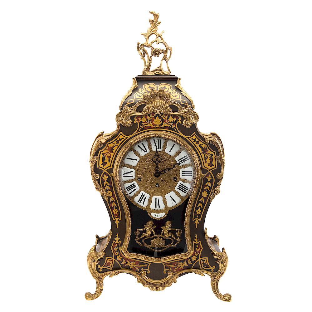 Appraisal: Italian Louis XVI style mantel clock with gilt metal mounts