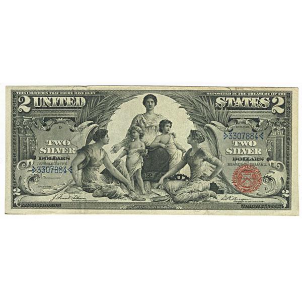 Appraisal: Fr Silver Certificate VF Provenance The Stokes Family Collection Princeton