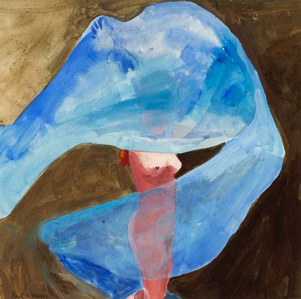 Appraisal: Paul Wonner American b Salome Dancing signed 'Paul Wonner' lower