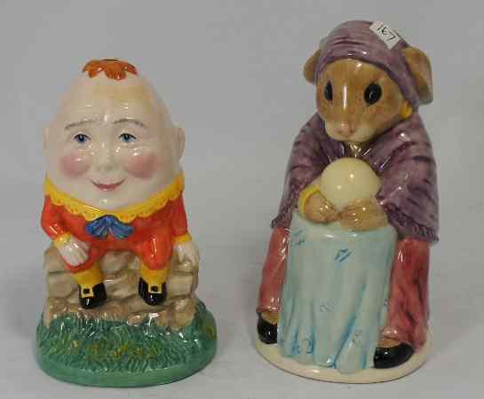 Appraisal: Royal Doulton Toby Jug Bunnykins Fortune Teller D with Certificate