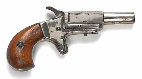 Appraisal: J M Marlin first model derringer cal with a bird