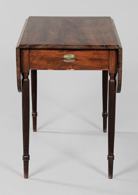 Appraisal: Federal Mahogany Pembroke Table middle Atlantic states possibly New York