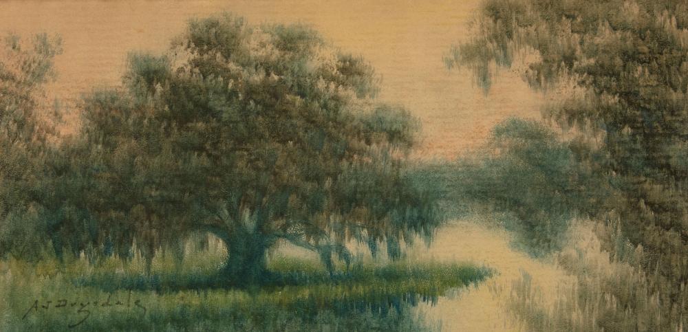 Appraisal: Alexander John Drysdale American New Orleans - Bayou with Live