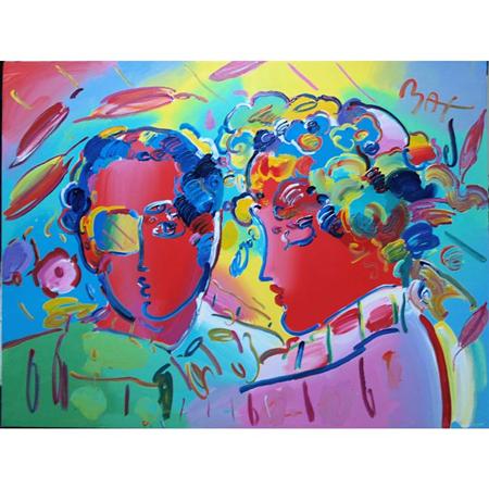 Appraisal: Peter Max German American b Zero in Love Estimate -