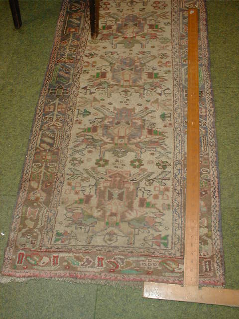 Appraisal: A Turkish carpet runner