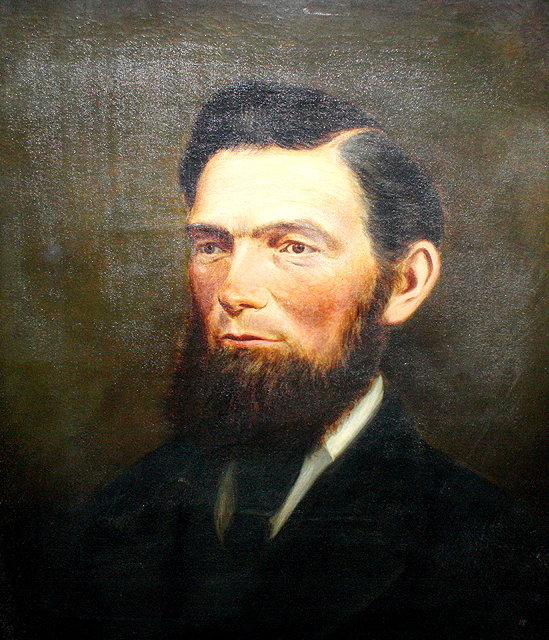 Appraisal: ANDREW MATTHEW PENNEY fl - Portrait of a bearded gentleman