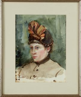 Appraisal: Mary Helen Potter - Rhode Island Portrait of a Woman