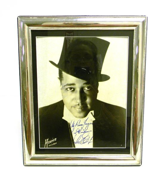 Appraisal: Edward Kennedy ''Duke'' Ellington American - autographed glossy x photograph