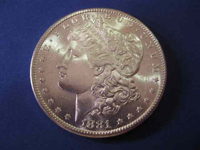 Appraisal: -S U S Morgan Silver Dollar uncirculated