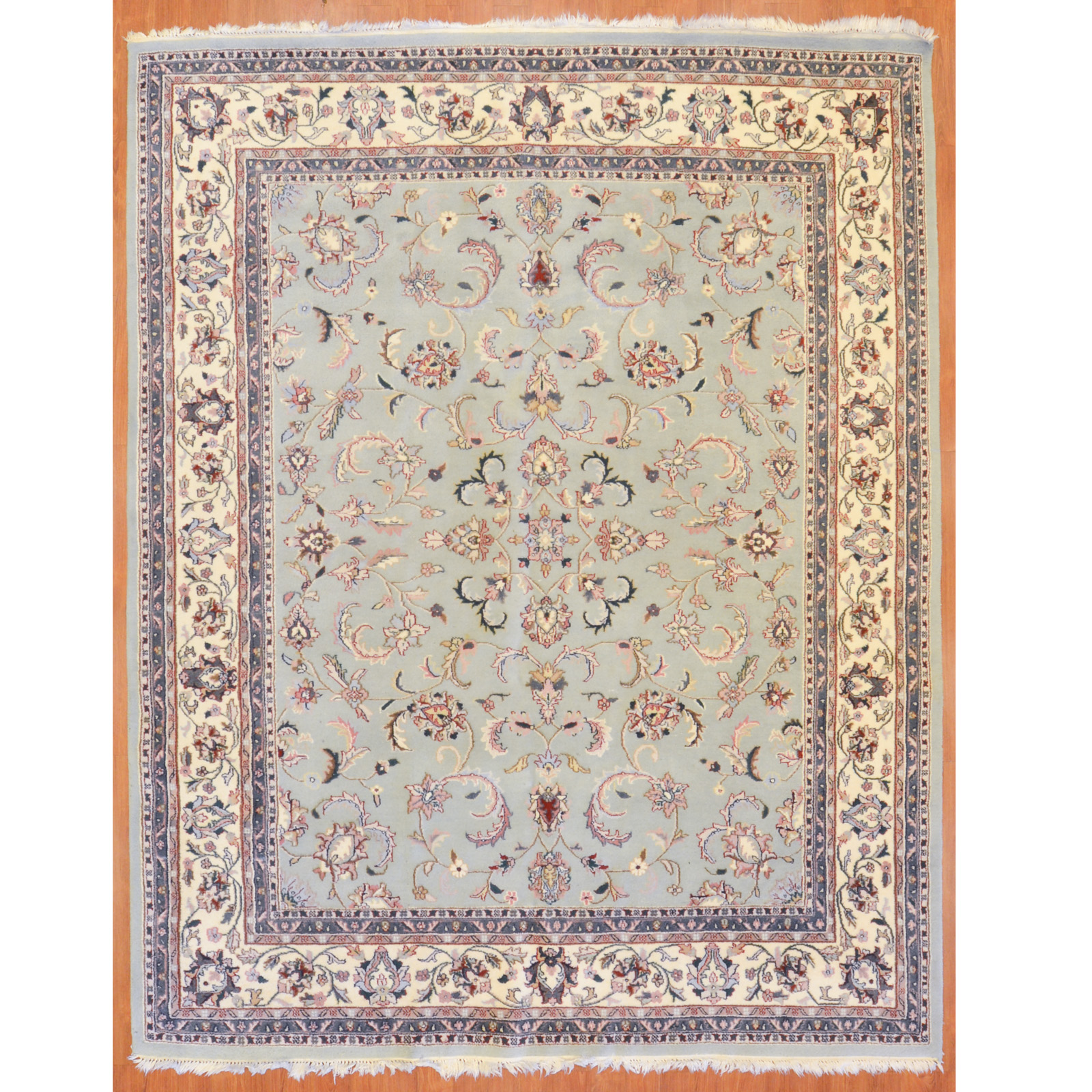 Appraisal: INDO KASHAN RUG INDIA X Fourth quarter- th century hand-knotted