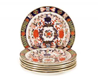 Appraisal: Set Royal Crown Derby Imari Saucers Royal Crown Derby English