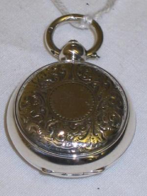 Appraisal: A VICTORIAN SOVEREIGN CASE of hinged circular form the lid