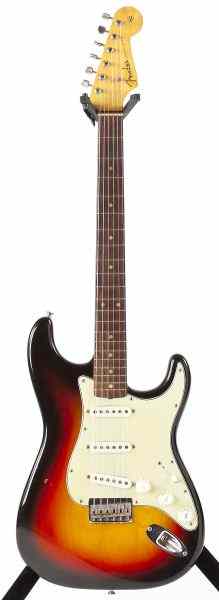 Appraisal: Fender StratocasterFinish Sunburst Serial Number L see Gruhn Guitar Report