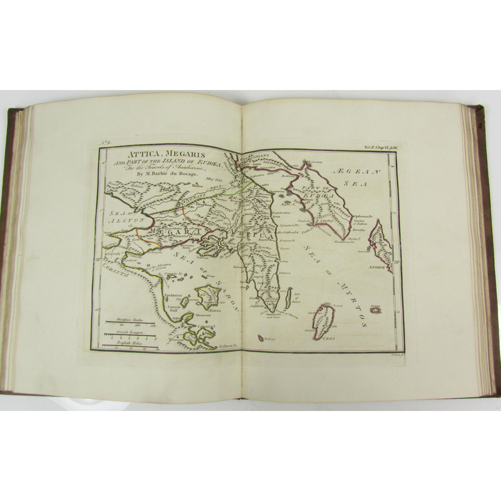 Appraisal: Barthelemy J J Maps Plans Views and Coins Iillustrative of