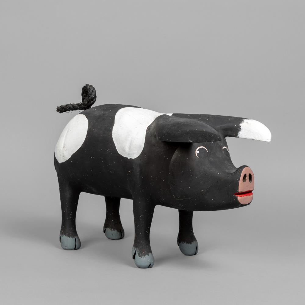 Appraisal: DUANE ALVAREZ PIG Duane Alvarez New Mexico th Century Pig