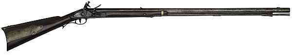 Appraisal: Model Harpers Ferry Flintlock Rifle bore diameter smoothbore octagonal-to-round barrel