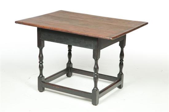 Appraisal: QUEEN ANNE-STYLE TAVERN TABLE American th century Hand made reproduction