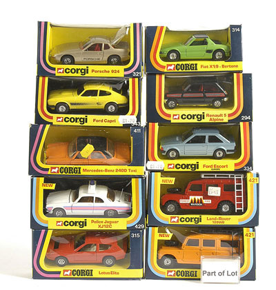 Appraisal: Corgi group of Cars - including Gift Set Matra Rancho