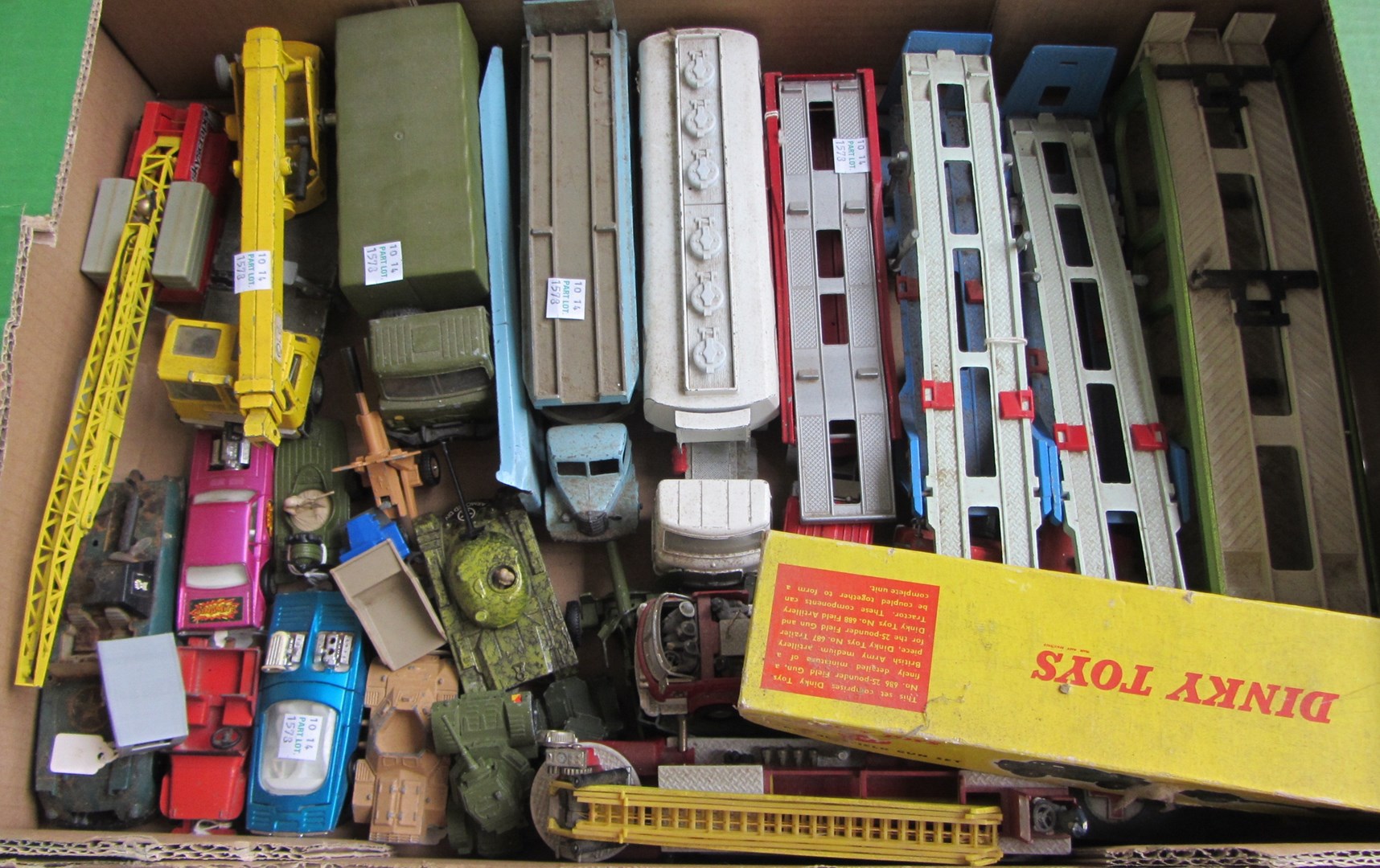 Appraisal: A quantity of die-cast vehicles mainly Corgi and Dinky including