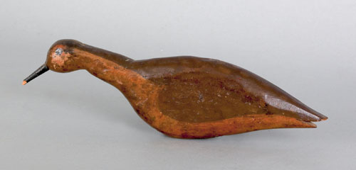 Appraisal: Massachusetts yellowlegs shore bird decoy early th c l