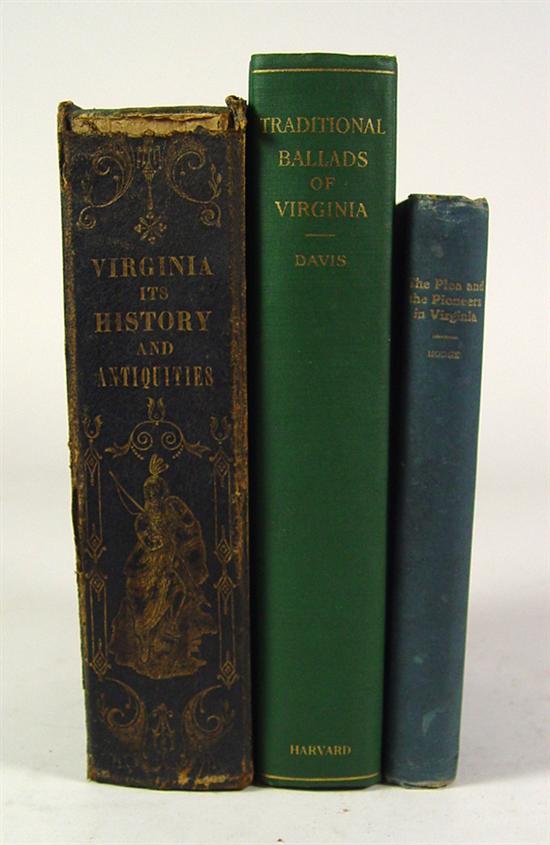 Appraisal: Three Books on Virginia Historical Collections of Virginia by Henry