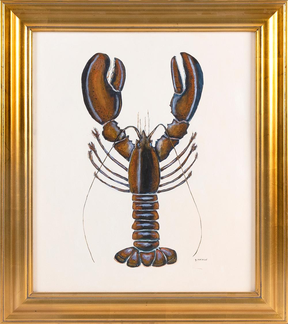 Appraisal: GEORGE MACHON CAPE COD MASSACHUSETTS CONTEMPORARY LOBSTER - CAPE COD