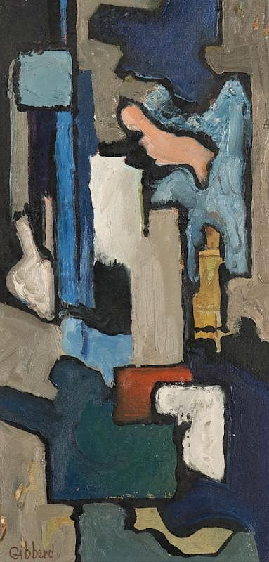 Appraisal: Untitled by Eric Gibberd Eric Gibberd - Untitled oil on