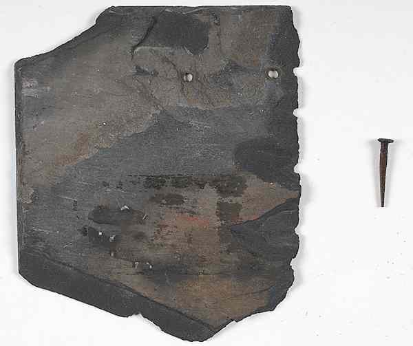 Appraisal: Section of Roof Nail from Jefferson Davis' Last Home Beauvior