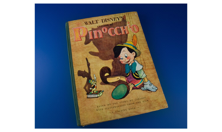 Appraisal: Walt Disney Pinocchio Book