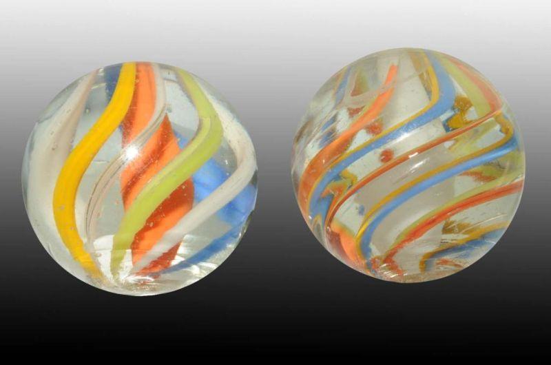 Appraisal: Lot of Solid Core English Marbles Description Great color Same