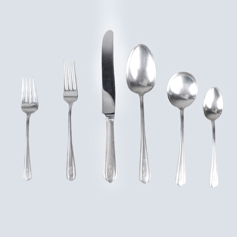 Appraisal: International Silver Co Flatware Sixty Three Piece International Silver Co