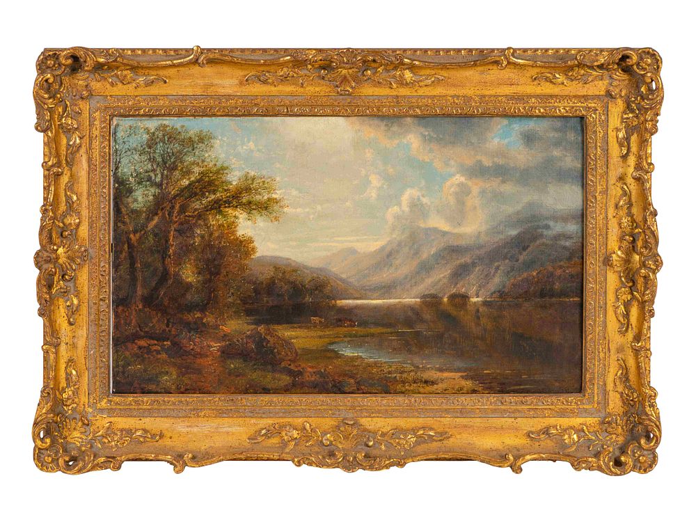 Appraisal: Edmund Darch Lewis American - View of Lake George and