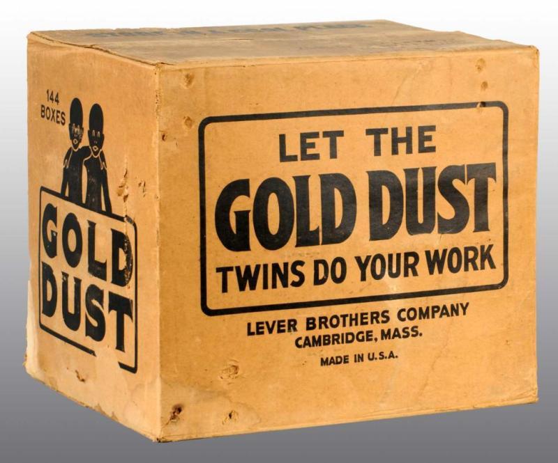 Appraisal: Unopened Case of Gold Dust Washing Powder Description boxes in