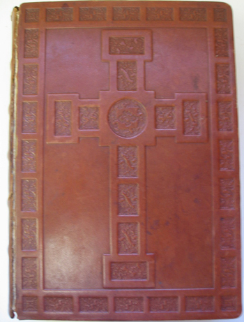 Appraisal: Swedish Bible Illustrerad Familje-Bibel Svensk Uppslagsbok illustrated leather binding Some