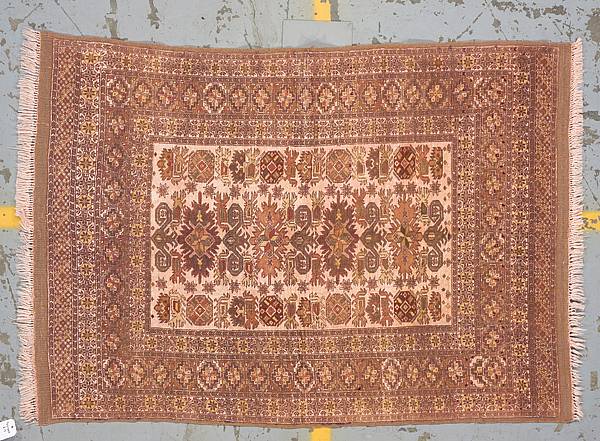 Appraisal: An Afghan rug size approximately ft in x ft in