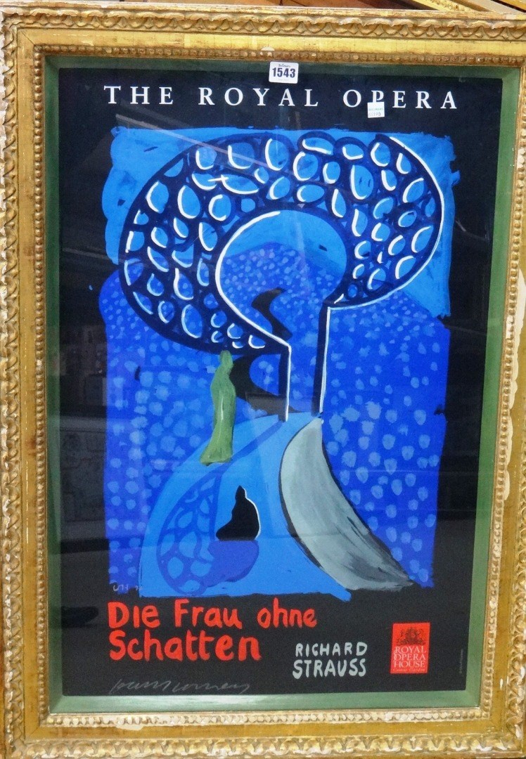 Appraisal: David Hockney b The Royal Opera Die Frau ohne Schatten