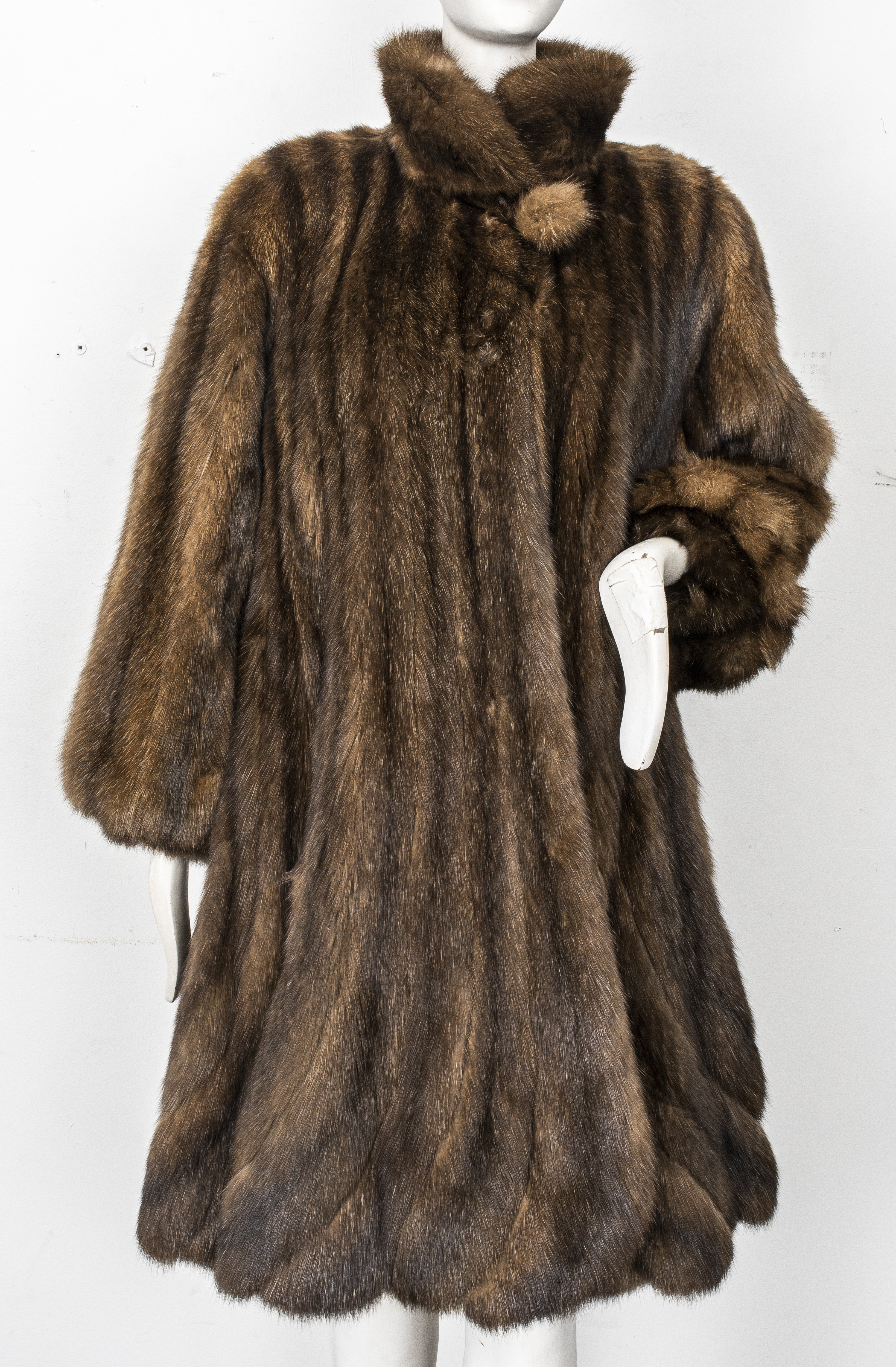 Appraisal: G MICHAEL HENNESSY SABLE FULL-LENGTH FUR COAT G Michael Hennessy