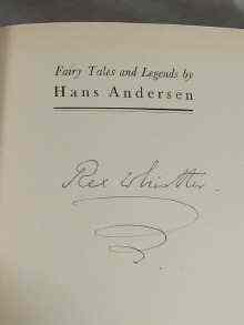 Appraisal: A first edition of ''Fairy tales and legends by Hans