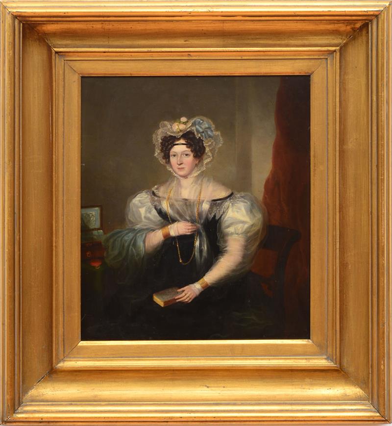 Appraisal: ENGLISH SCHOOL PORTRAIT OF A LADY SAID TO BE ANNE