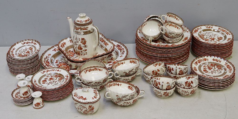 Appraisal: Large Lot Of Copeland Spode India Tree Porcelain To include