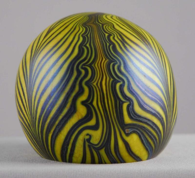 Appraisal: Vandermark Art Glass Paperweight Description Date No damage Condition Excellent