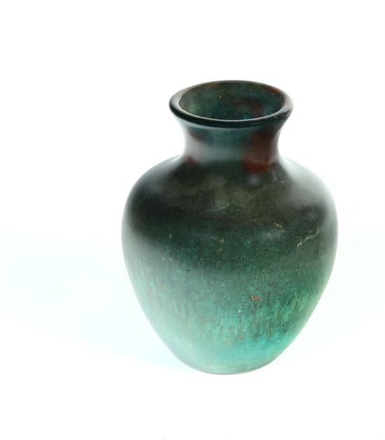 Appraisal: VASE BY CLEWELL Ohio mid th century Copper clad vase