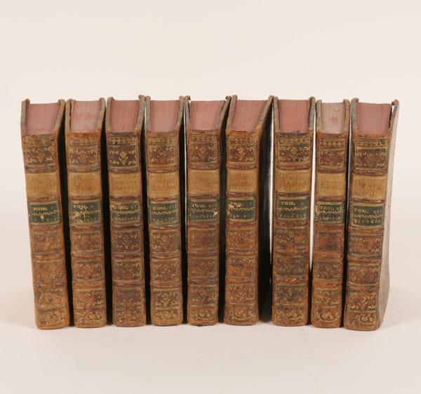 Appraisal: French natural history books th century Dictionnaire Raisonne Universel d'Histoire