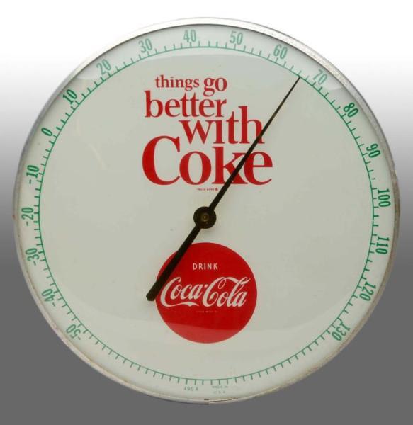 Appraisal: Coca-Cola Pam Thermometer Description s Only light soiling a few