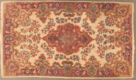 Appraisal: Semi-antique Kerman rug Persia circa x