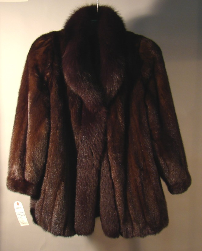 Appraisal: Natural Mink - Black Size