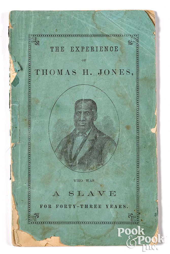 Appraisal: The Exp of Thomas H Jones Who Was a Slave