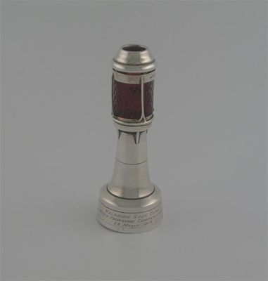 Appraisal: A modern novelty cigar lighter in the form of a