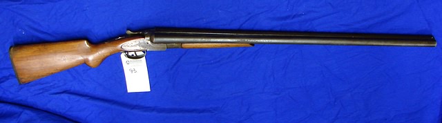 Appraisal: Crescent Company Model No Empire Hammerless double barrel shotgun ga